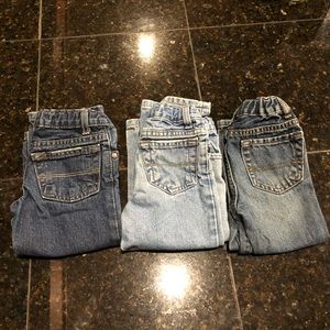 Toddler boys jean bundle.